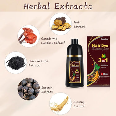Narural Hair Dye Shampoo - LightsBetter